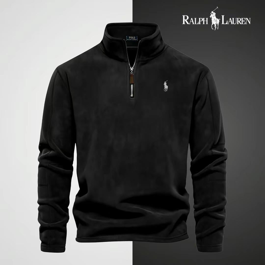 RL Prestige Cable-Knit Wool Knit Sweater