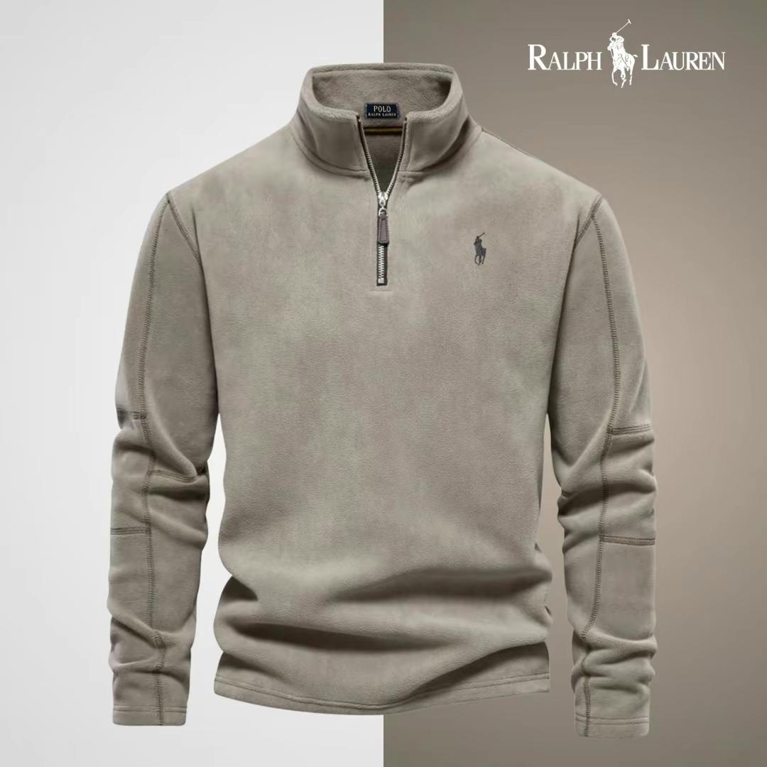 RL Prestige Cable-Knit Wool Knit Sweater