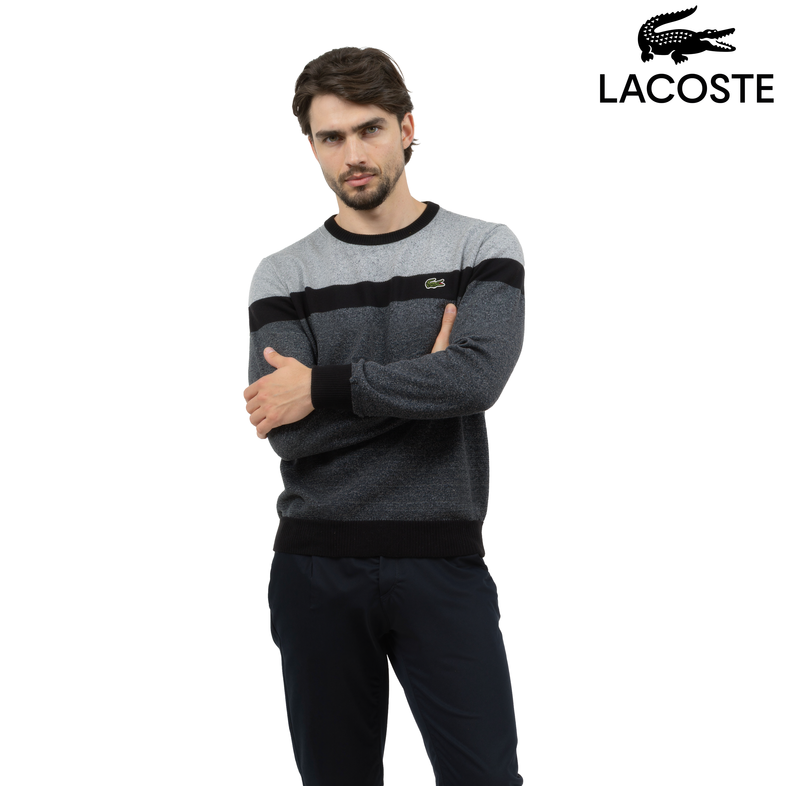 LC Cotton Crew Neck Sweater – Buy 1, Get 1 Free